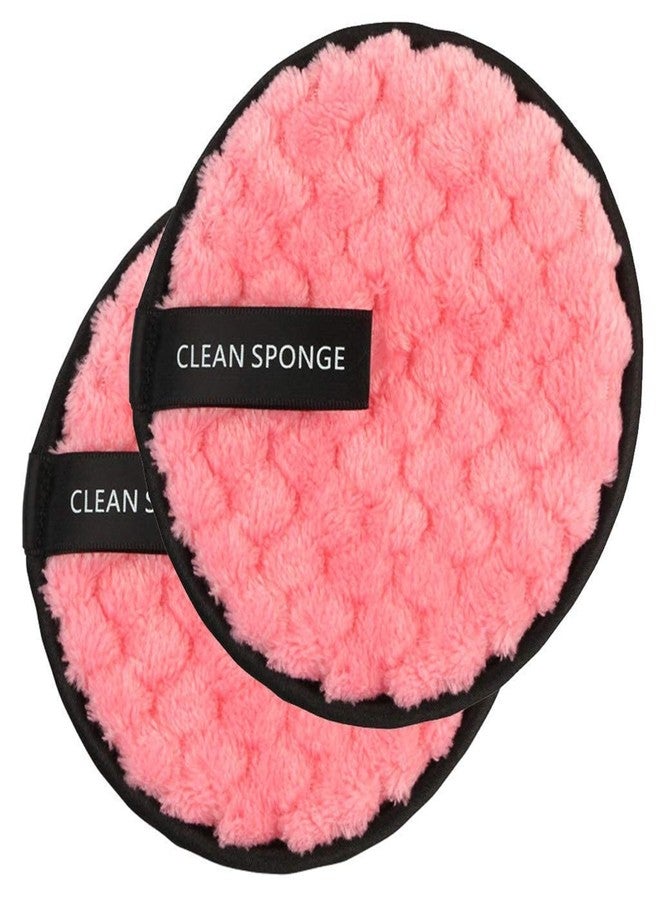 Keli 2 Piece Reusable Makeup Remover Pads & Cloths - Ultra Soft Makeup Eraser, Double-Sided Washable Cotton Round Pad for Gentle Eye and Face Makeup Cleansing Wipes - Image 1