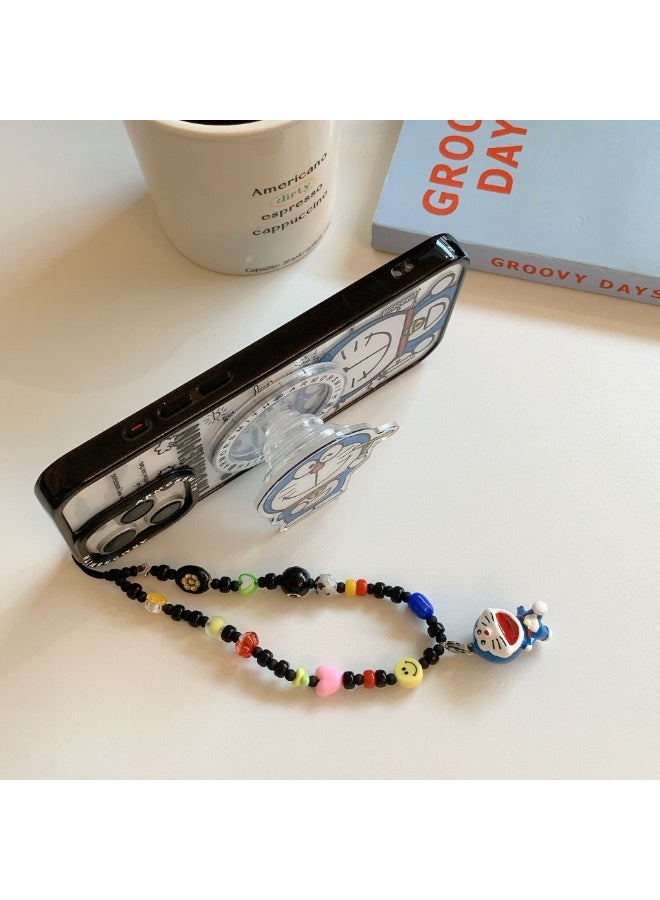 Doraemon iPhone 17 Cover Magnetic Stand Adorable Cartoon Style Protective and Convenient - Image 3