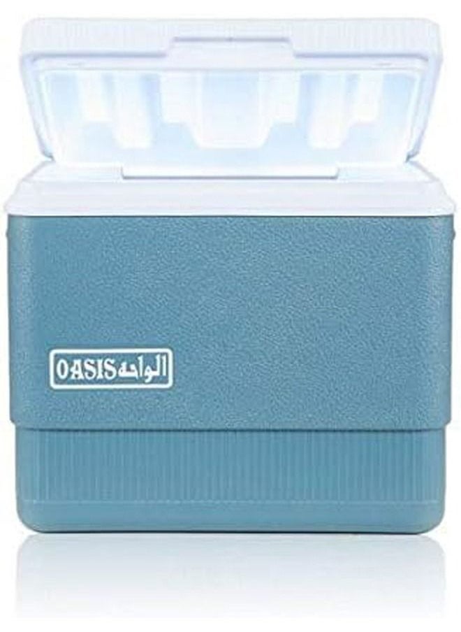 Oasis - 28 Liter Ice Box - For Outdoor Use - Portable - For Drinks And Food - Storage Box - Cooler - Grey / White - Image 1