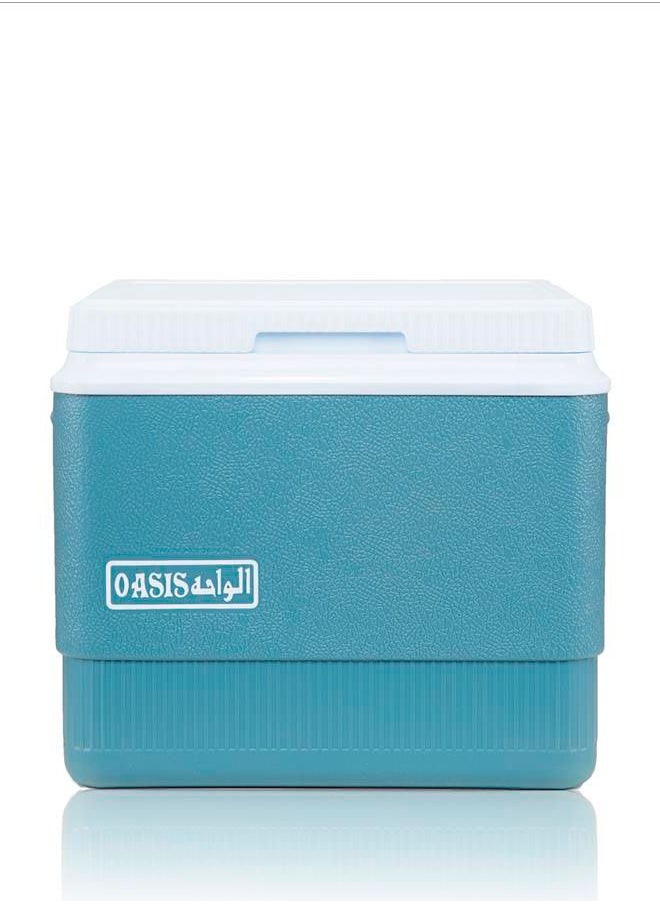 Oasis - 28 Liter Ice Box - For Outdoor Use - Portable - For Drinks And Food - Storage Box - Cooler - Grey / White - Image 1