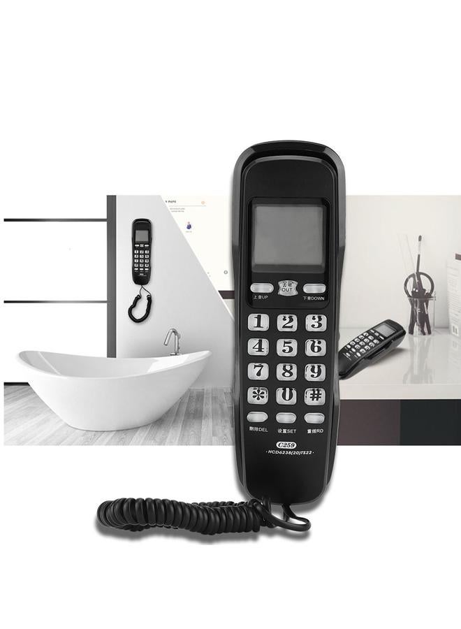 Last Number Redial Wall Telephone Call Records Checking Noise Cancelling Landline Wall Phones