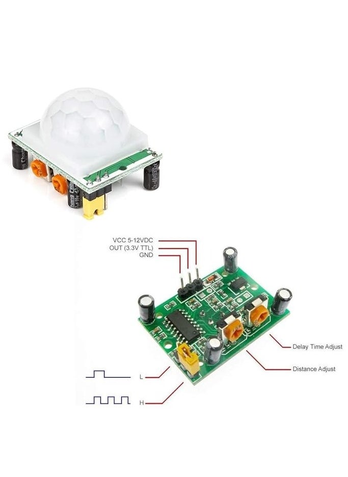 HC-SR501 PIR Infrared Motion Sensor Module for Arduino & Raspberry Pi