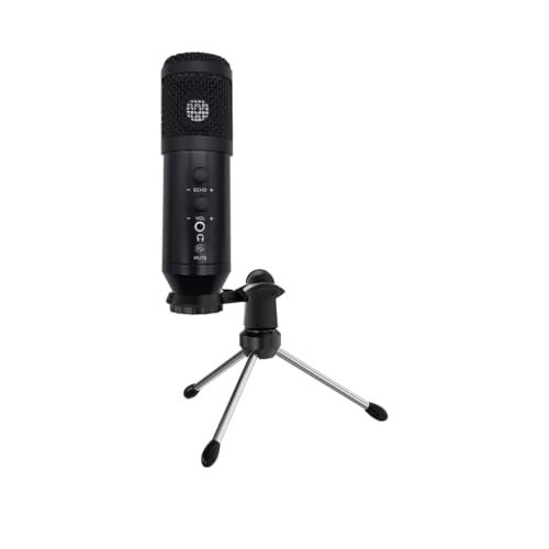 Audio Array AM-C41 Plug & Play AI Noise Cancellation USB Condenser Microphone | Mute Button/Echo/Volume Knob | Kit with Tripod, Mic Cover | Gaming, Streaming, Podcast | Mac/PC/Laptop/Mobile - Image 1