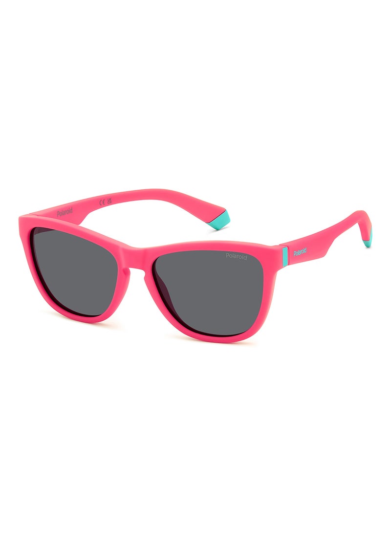 Kids Unisex Polarized Rectangular Sunglasses - Pld 8056/S Pink Millimeter - Lens Size: 49 Mm - pzsku/ZCBC2AFB3D3159C1F095DZ/45/_/1708348197/055f8e79-6412-4e04-8809-5496655a8cc6