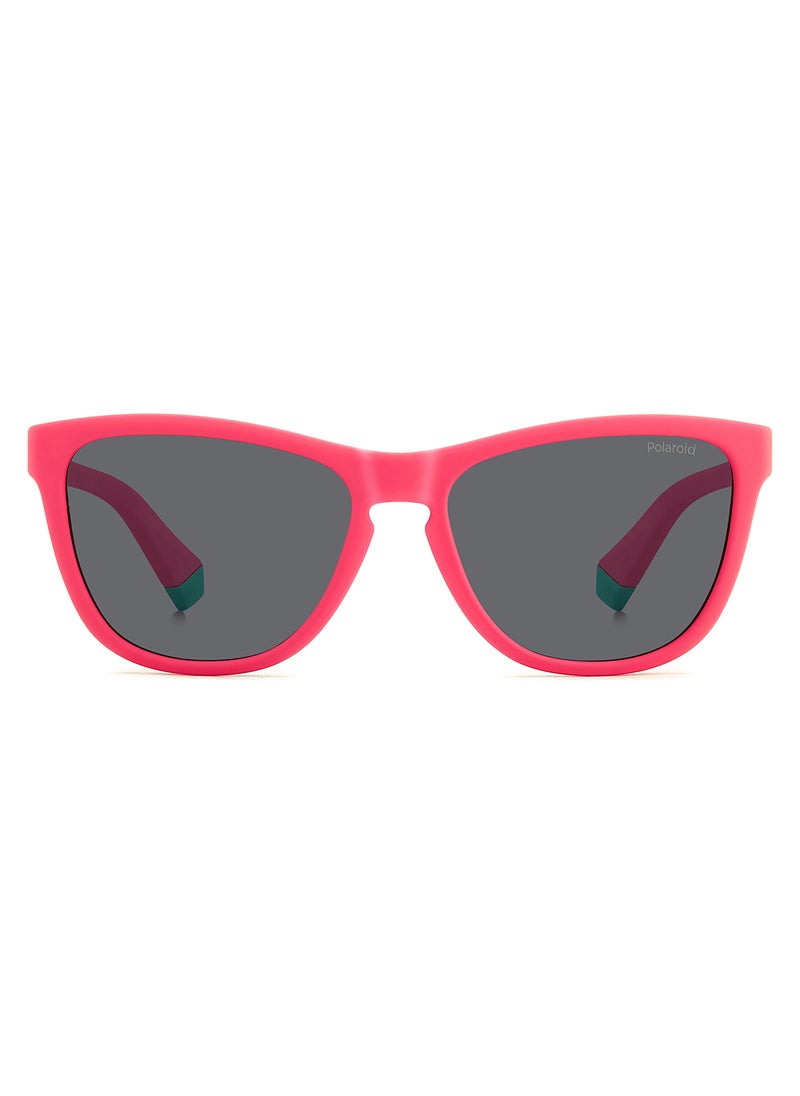 Kids Unisex Polarized Rectangular Sunglasses - Pld 8056/S Pink Millimeter - Lens Size: 49 Mm - pzsku/ZCBC2AFB3D3159C1F095DZ/45/_/1708348199/10ebcc3a-7efc-4506-aa6f-b47a3e1eb3e2