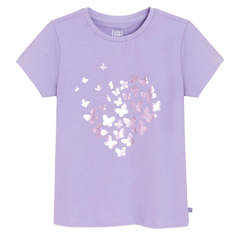 Cool Club VIOLET COTTON T-SHIRT S/S