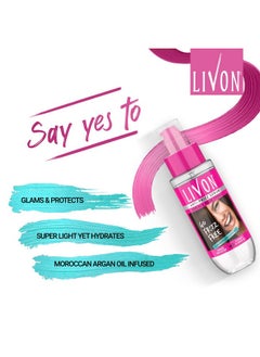 Livon Livon Hair Serum, For Dry & Frizzy Hair | Provides shine , smoothness & damage protection| Leave in serum for women & Men| With Vitamin E & Argan Oil | 100ml  - Image 3
