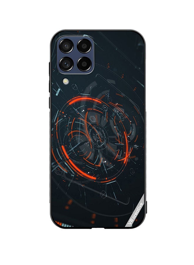 VR CREATIVE Protective Case Cover For Samsung Galaxy M33 Tech Design Multicolour - Image 1