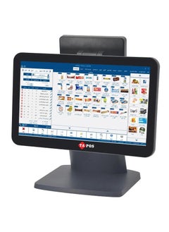 TA POS Touch screen cashier without Core i5 software + WIFI 5G 128GB SSD - 4GB RAM - Wi-Fi - TA POS client display  - Image 1
