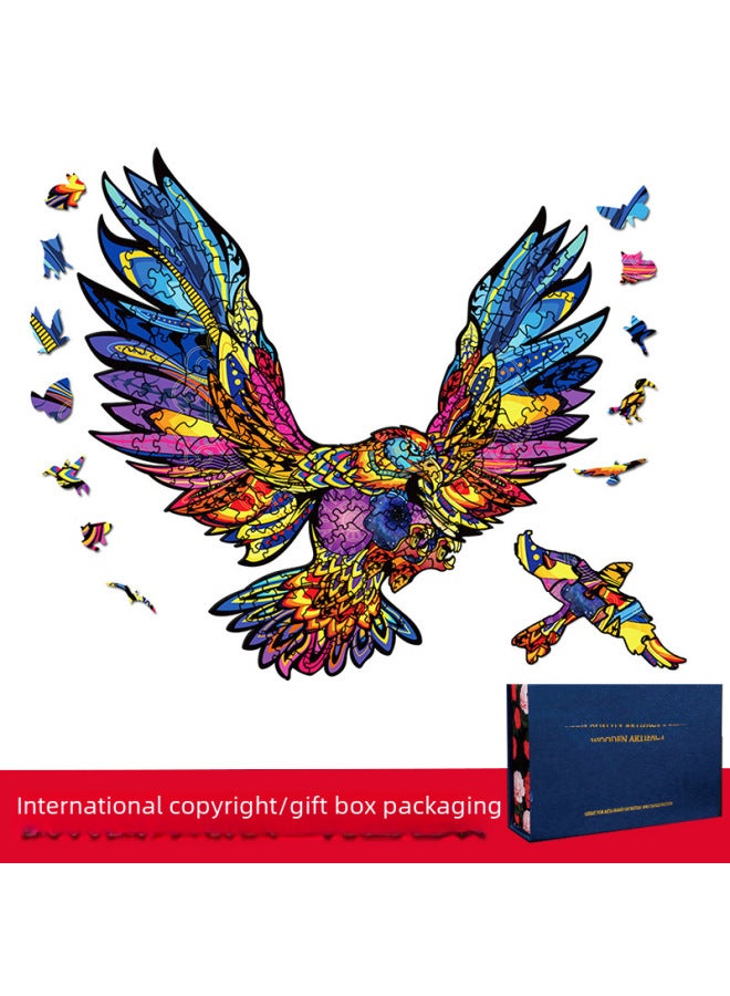 اكتشف مجموعة من الألغاز الخشبية على شكل فرس النهر ثلاثية الأبعاد على شكل حيوانات من الشركات المصنعة للألعاب الخشبية المخصصة - اللون: فرس النهر (متوسط) - Image 3