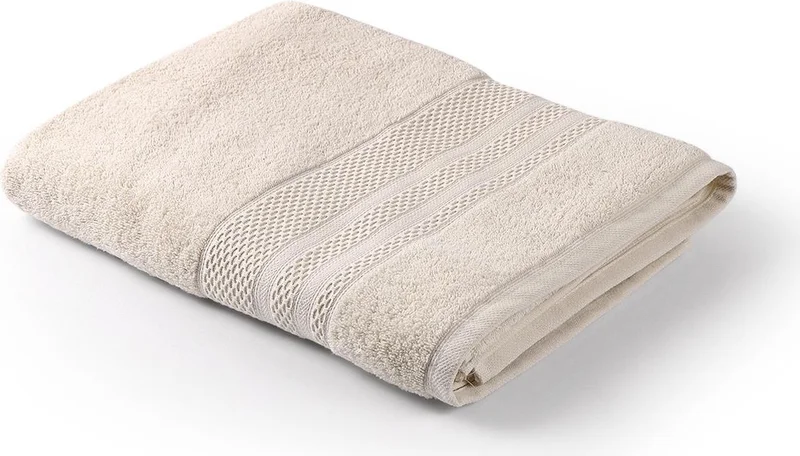Bluenity Softy - Cotton Extra Soft Body Towel 90X150 Ecru