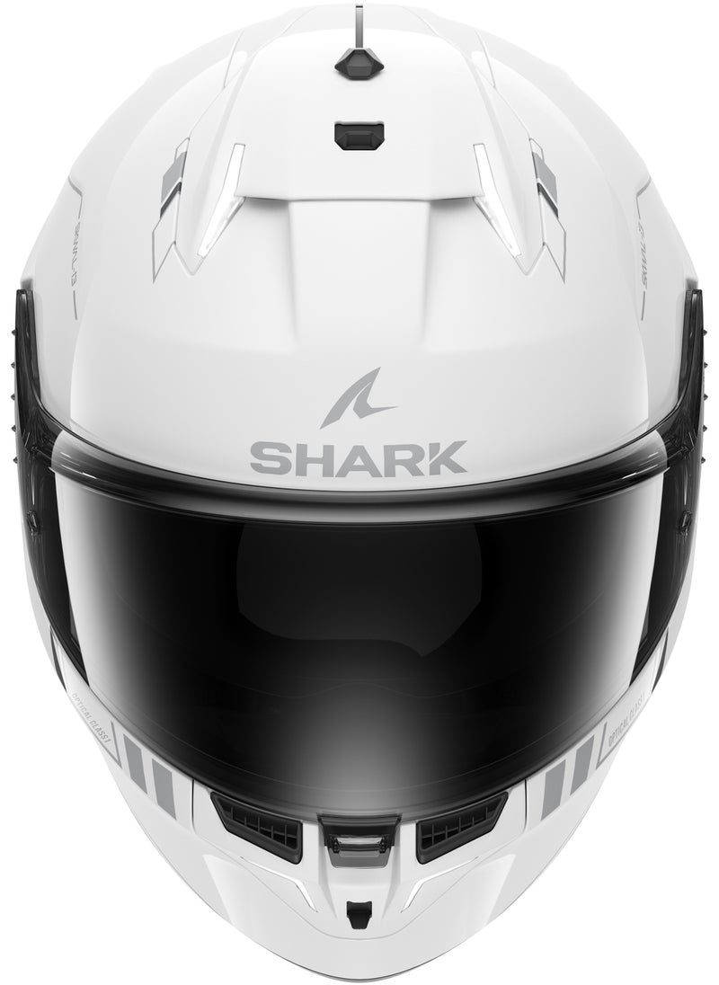 SHARK SKWAL i3 BLANK SP HELMET WHITE SILVER ANTHRACITE