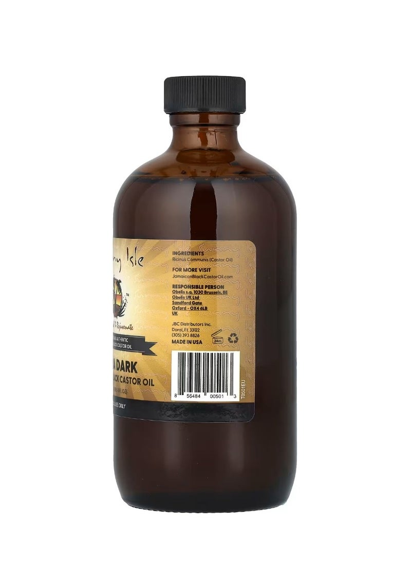 صاني آيل زيت الخروع الأسود الجامايكي داكن جدًا 8 أونصة سائلة (236.58 مل) - Image 2