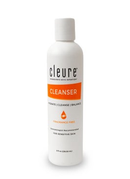 Cleure Cleure Lotion Cleanser for Dry Sensitive Skin Free of Fragrance Gluten Paraben Salicylate and Non Comedogenic 8 oz 1 Pack 
