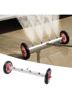 A unique car wash, steamer and flooring device made of stainless steel and anti-rust copper