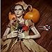Kathfly 8 Pcs Voodoo Doll Set 7 Voodoo Horror Doll with 7 Pcs Skull Pins Creepy Ghost Dolls Revenge Stress Relieving Inspirational Positive Ornament Gift for Friend Coworkers Birthday GiftsBlack - Image 4