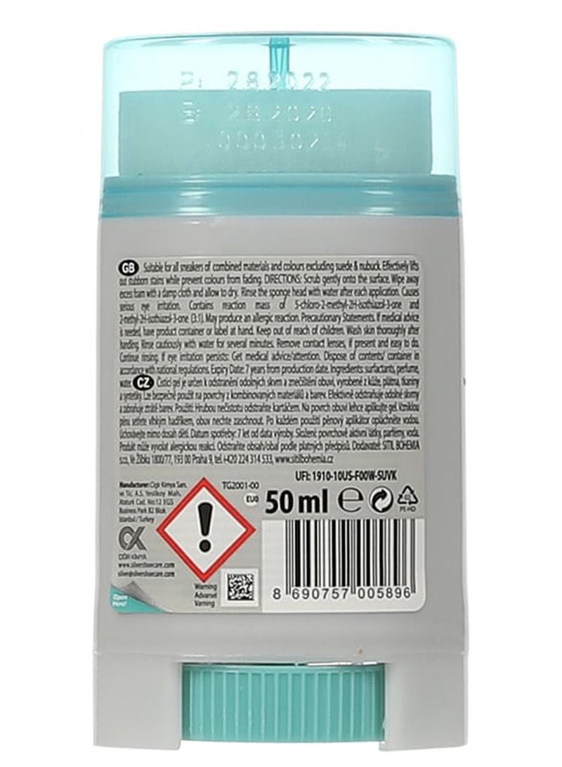 Silver Gel Cleaner For All Sneakers 50ml - Image 2