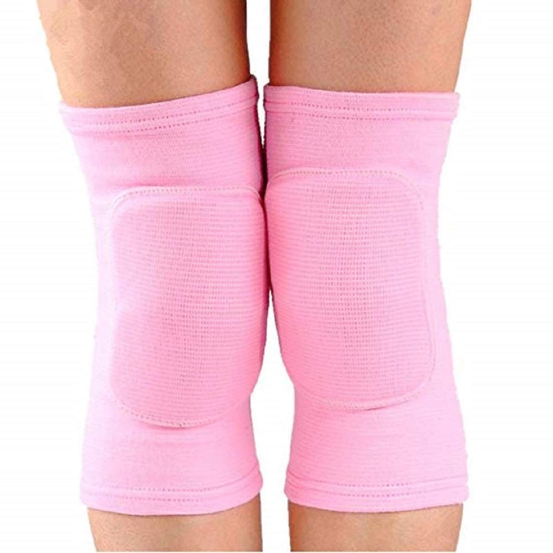 JUMISEE Kids Knee Pad, Anti-Slip Padded Sponge Knee Brace Breathable Flexible Elastic Knee Support for Football Volleyball Dance Skating Basketball Sports - Image 1