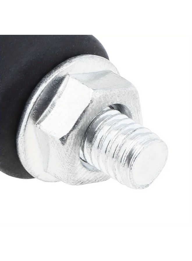 Black Aluminum Motorcycle Handlebar Grip End Cap Plug For 7 8 Inch Hand Bar - Image 3