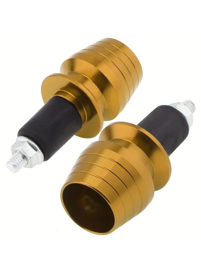 Black Aluminum Motorcycle Handlebar Grip End Cap Plug For 7 8 Inch Hand Bar - Image 5