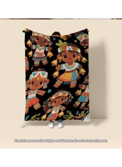 General Baby and children's cartoon flannel thin blanket (warm and comfortable, suitable for sleep, game use) 70cm*100cm - 689  - Image 2