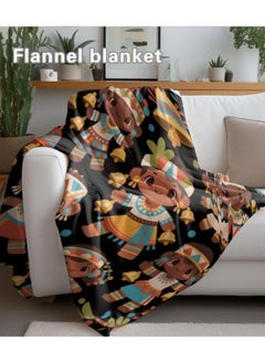 General Baby and children's cartoon flannel thin blanket (warm and comfortable, suitable for sleep, game use) 70cm*100cm - 689  - Image 4