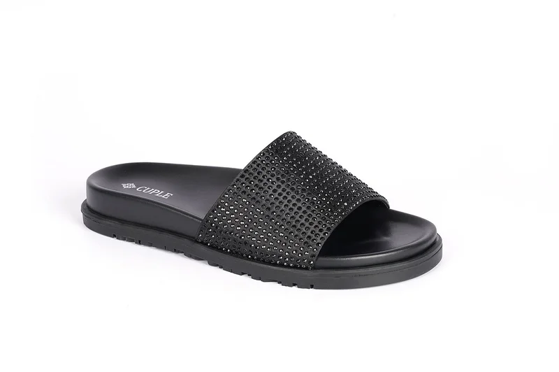 كابلي صنادل نسائية مزينة