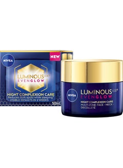 Nivea Luminous 630 Even Skin Glow Anti Dark Spot Face Night Cream With Hyaluronic Acid  - Image 1