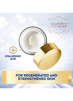 Nivea Luminous 630 Even Skin Glow Anti Dark Spot Face Night Cream With Hyaluronic Acid  - Image 5