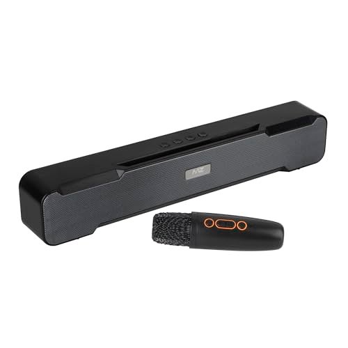 MZ M51 (Portable Home T.V. SOUNDBAR) Dynamic Sound with High Bass & Wireless MIC, 10W Power with 2400mAh Battery - Image 2