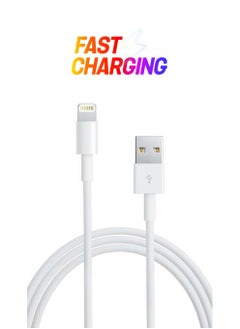 USB Lightning Cable White