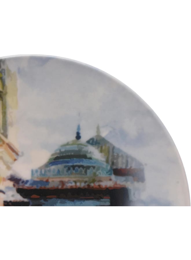 Zinnia Rosa By Zinnia  Islamic 1 Coup Dessert Plate 21Cm - Image 2