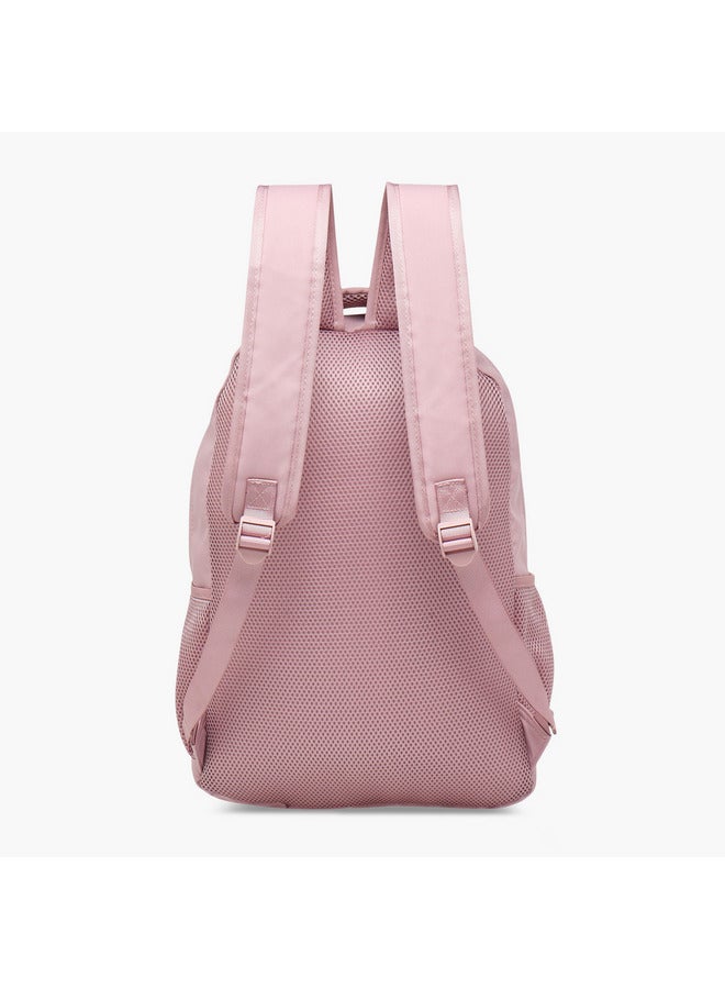 Girls Logo Print School Backpack and Pencil Pouch set