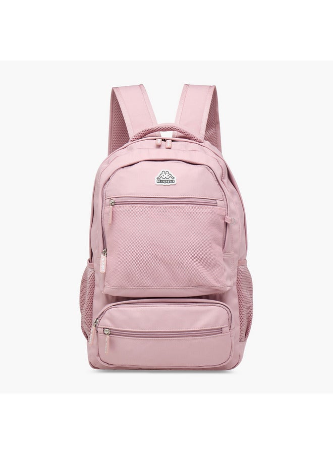 Girls Logo Print School Backpack and Pencil Pouch set