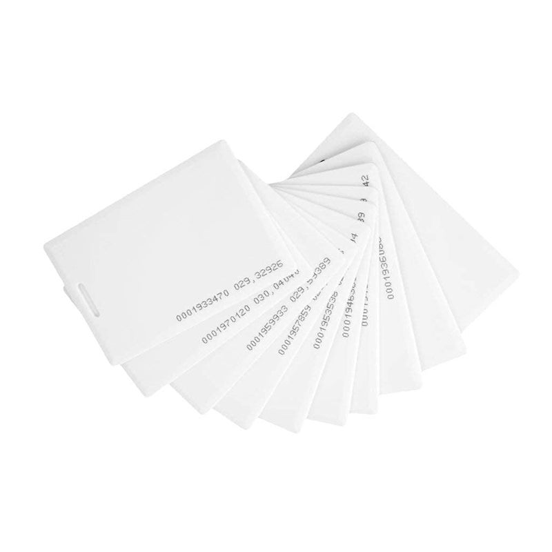 KANABEE Set of 100 RFID Cards for Time Attendance Or Access Control System Having RFID - Image 2
