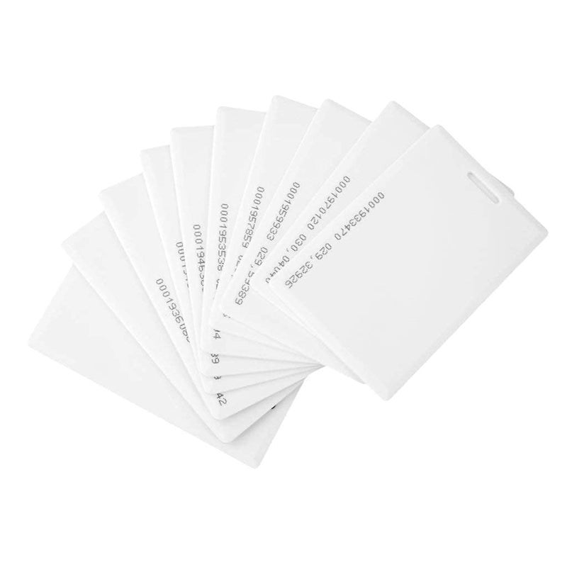 KANABEE Set of 100 RFID Cards for Time Attendance Or Access Control System Having RFID - Image 3