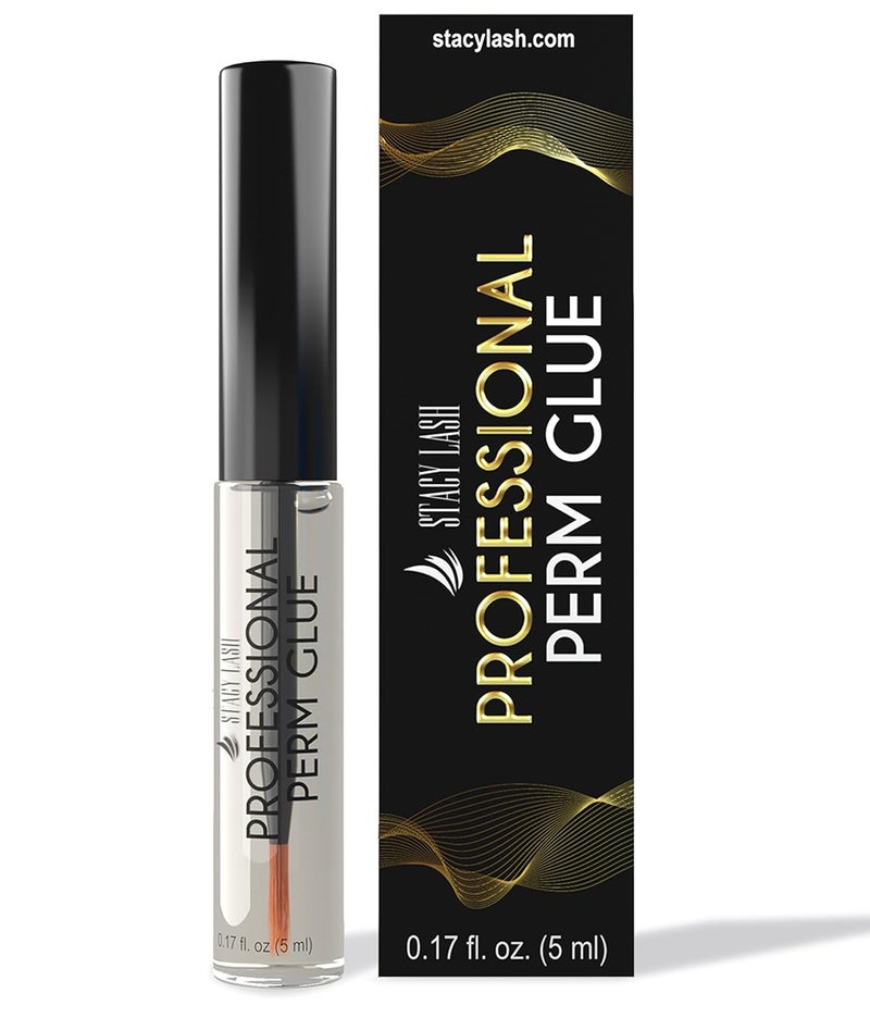 Stacy Lash Professional Perm Glue  017 floz 5 mlTransparent Lash AdhesiveWaterSoluble Eyelash Lifting GlueSupplies for Professional  Home Use