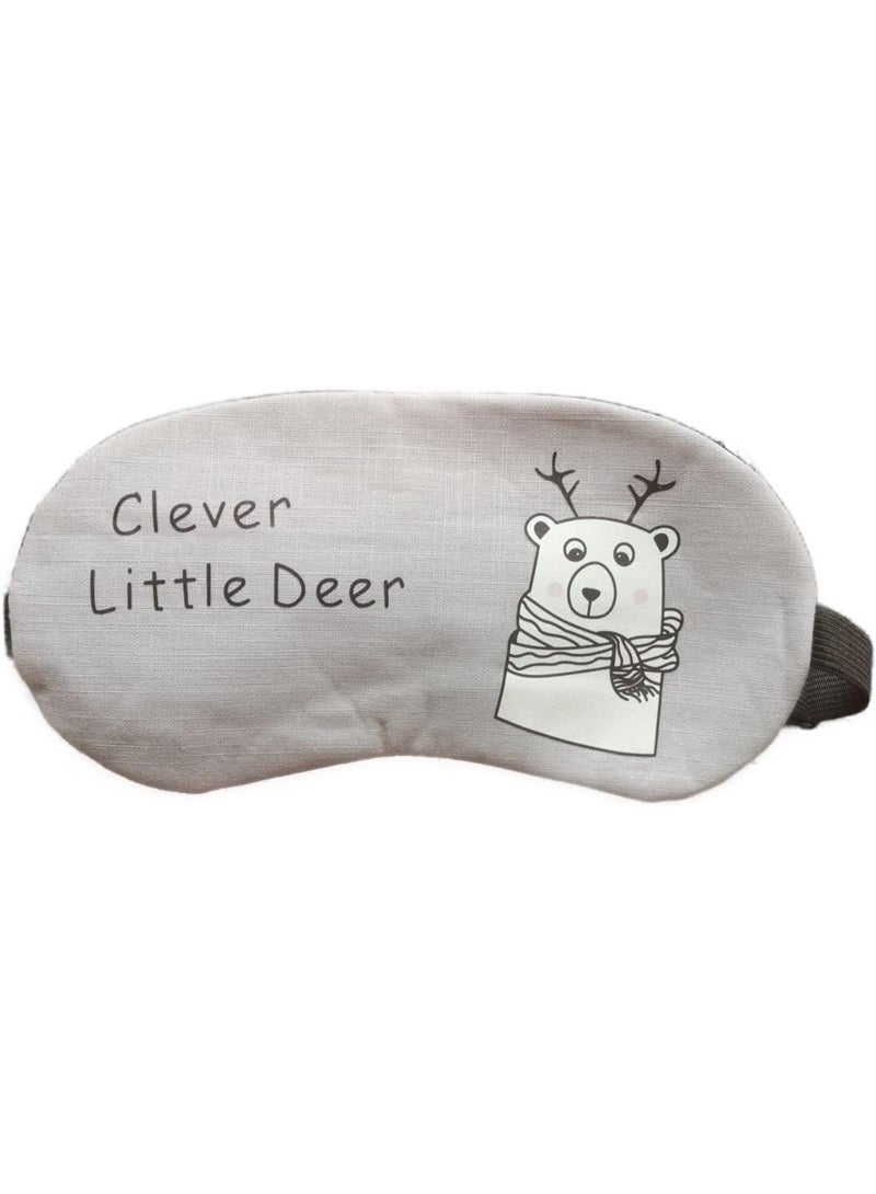 Cotton Sleep Eye Mask with Cooling Gel Pad – Comfortable Cartoon Design - Image 3