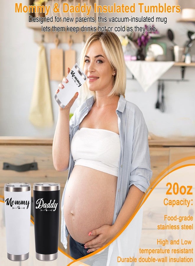 AYWOHA 14PCS New Mom Gifts for Women, Gender Reveal Gifts, Pregnancy Gifts for New Parents Expecting Mom, Baby Shower Gifts for Mom to Be, Pregnancy Gifts with 20 OZ Mom and Dad Tumbler for First Time Moms - Image 2