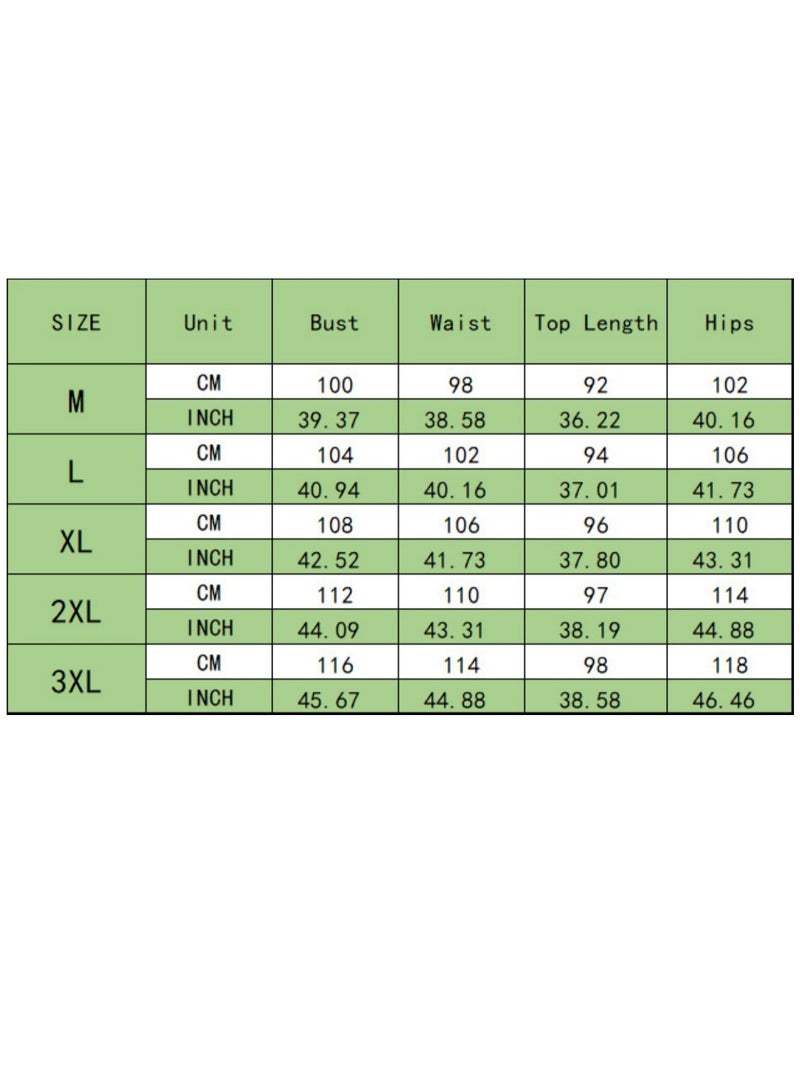 3 Piece Digital Swimsuit Conservative Loose Zipper Southeast Asian Swimsuit Grey - Image 2