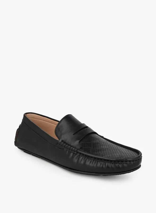 LBL by Shoexpress Men Perforated Design Loafers