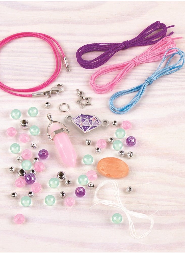 Make It Real Make it Real Positive Gems Jewelry DIY Kit 61pcs For Ages 8+  - Image 2