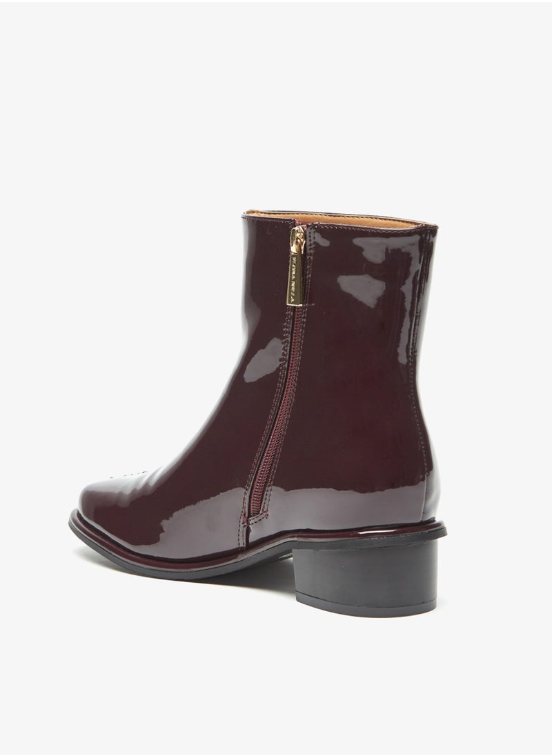 Flora Bella By Shoexpress - Womens Solid High Shaft Boots With Zip Closure By Shoexpress - Image 1