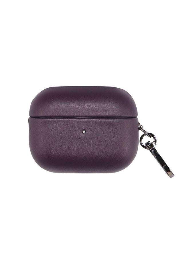 Generic - Case Cover For Apple AirPods Pro 2 PU Leather Wireless Bluetooth Earphone Protective Case Crimson Cherry - Image 1