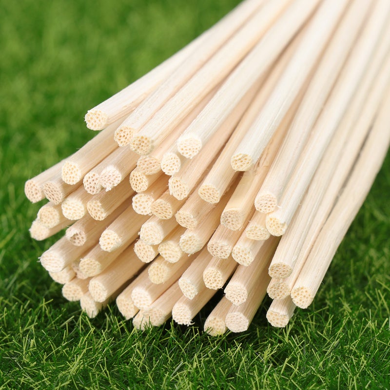 60pcs Aromatherapy Straight Cane Rattan Sticks Natural Fragrant Rattan Sticks - Image 2
