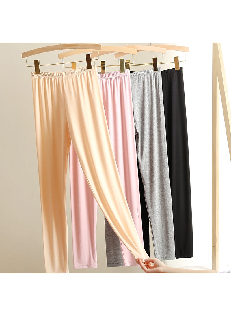 Generic - Modal Cotton Stretch Leggings for Women 1276# White - Image 1