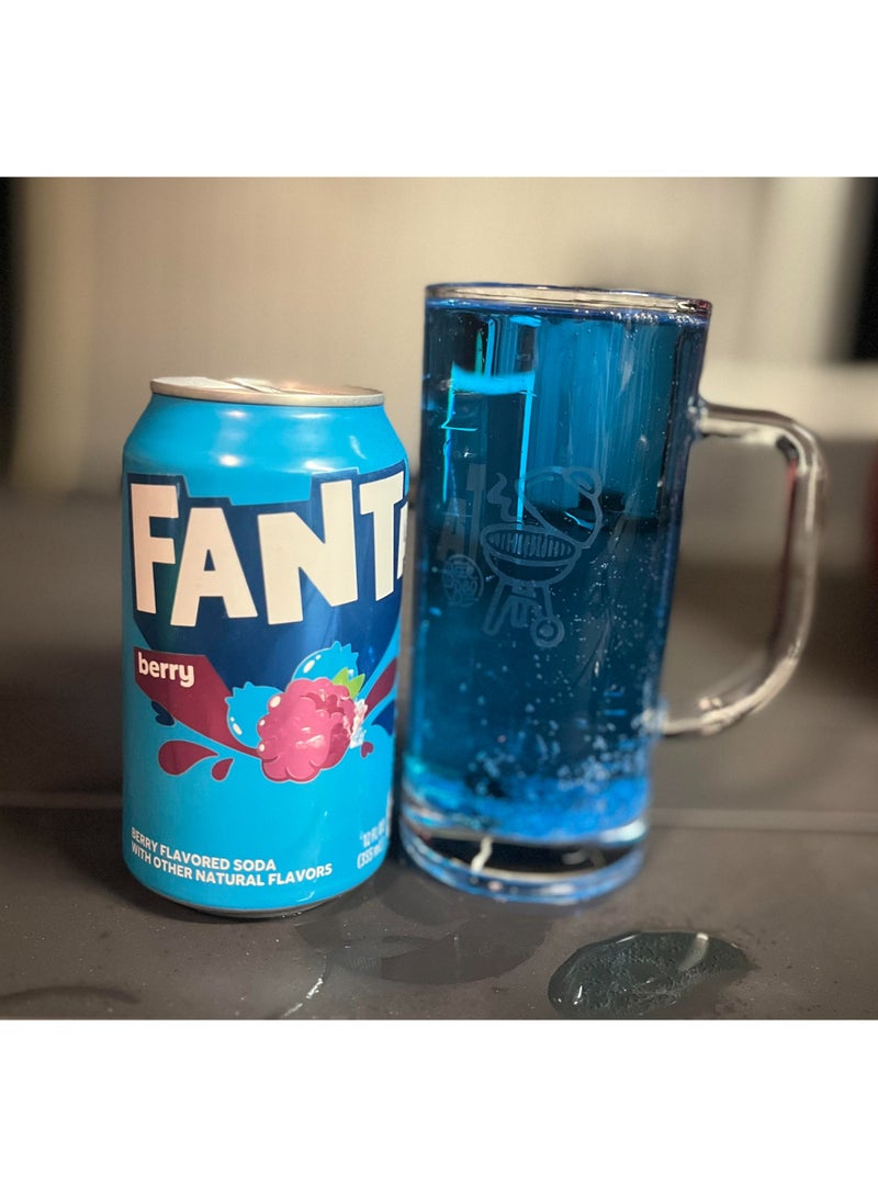 Fanta Berry Flavored Soda Drink, Canned - Image 2
