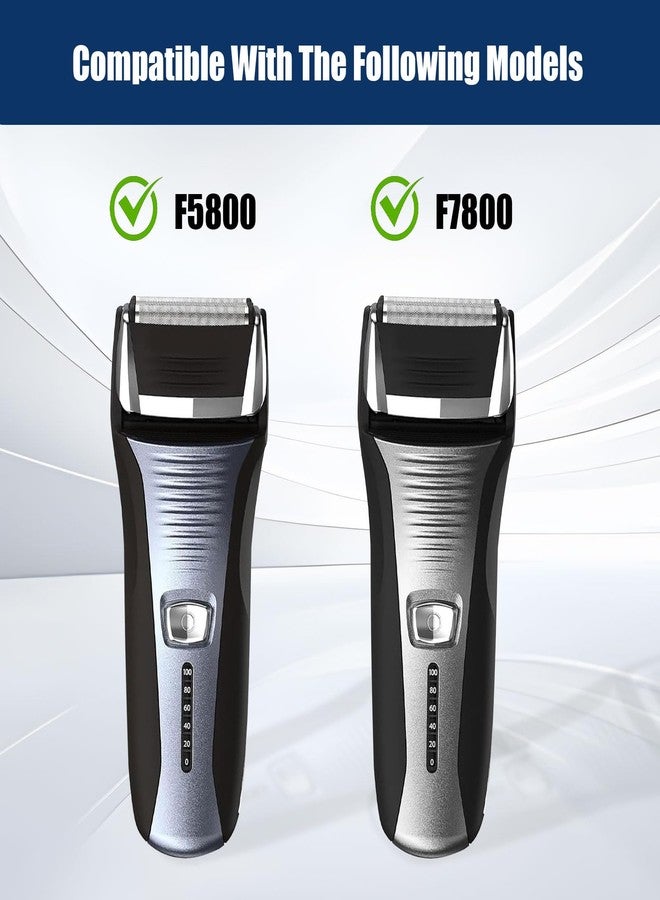Sodaer Shaver Replacement Foil Compatible with Remington TITANIUM-X Flex & Pivot Foil and Cutter F5800 & F7800 ，2packs - Image 4