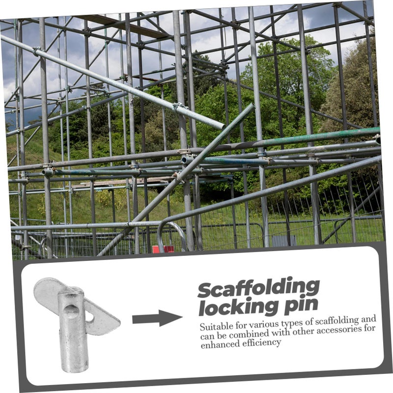 8pcs Scaffolding Toggle Pins Replacement Fixed Pin Professional Accessory Steel - Image 3