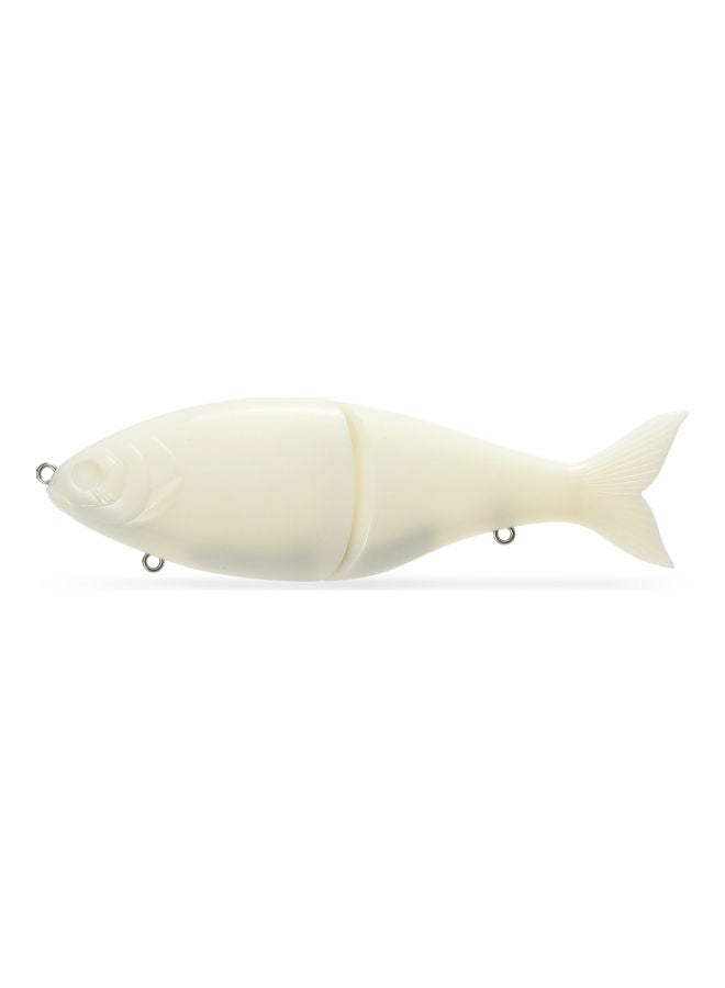 NIBEMINENT 7 in / 2.7 oz Fishing Lure Blank Hard Body Sinking Bait 2 Jointed Bass Minnow Artificial Crankbait Unpainted Jerkbait Tackle 23*3*8.5cm - Image 1